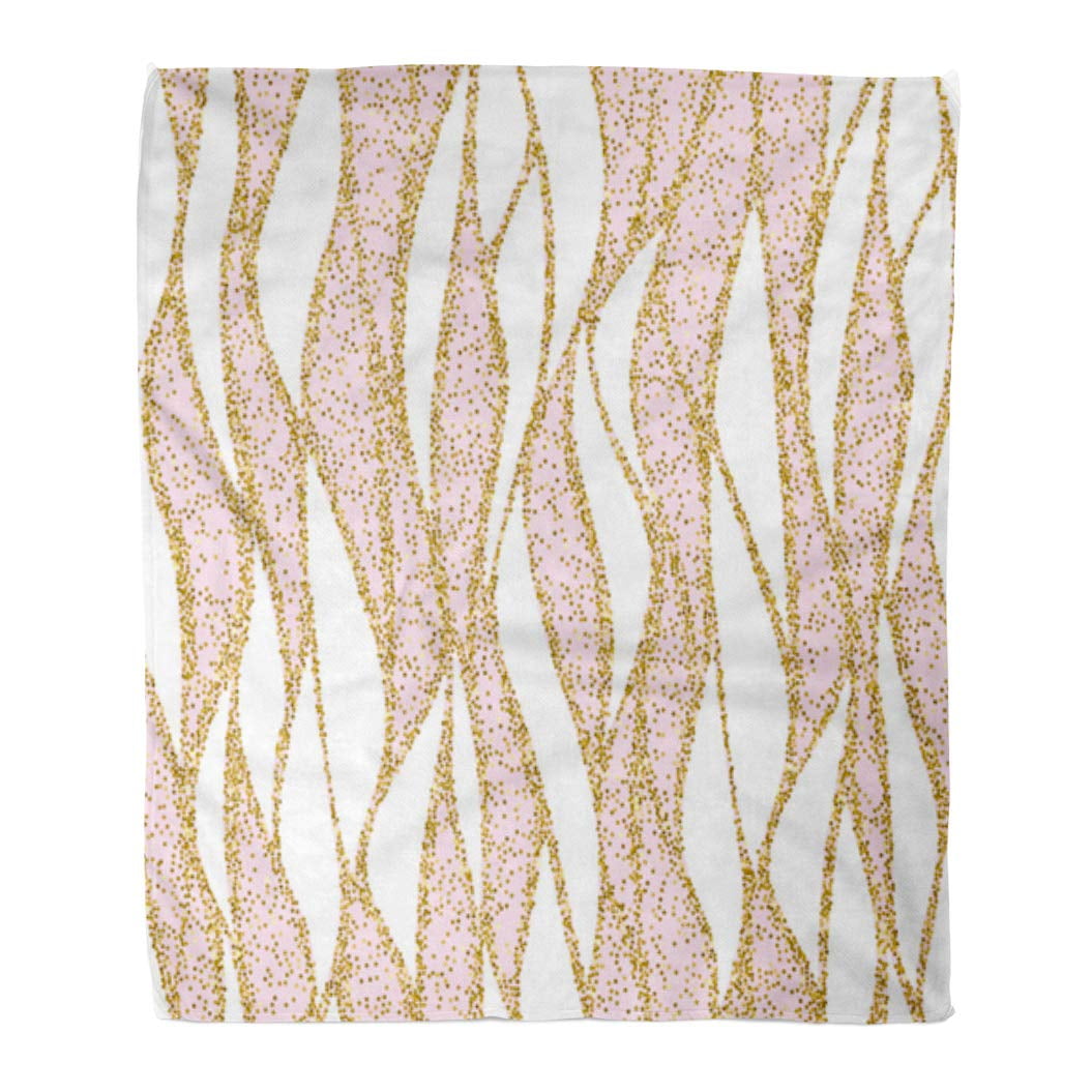 Gold and white throw blanket hotsell