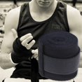 thumbnail image 1 of Sangle de Sport Bandage de Boxe Muay MMA Taekwondo Gant de Main Enveloppe (Noir), 1 of 5