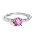 thumbnail image 5 of 1ct D Color VVS1 Moissanite Diamond Rings 925 Sterling Silver Wedding Rings for Women Engagement Rings for Women with Certificate, 5 of 9
