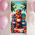 thumbnail image 7 of Colorful Design Welcome Banner Decorative Tiki Style Polynesian Elements for Luau Party Event, 7 of 7