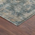 thumbnail image 3 of Addison Rugs Mayfield Premium Machine Washable Transitional Damask Teal Rectangle Rug, 10' x 14', 3 of 6