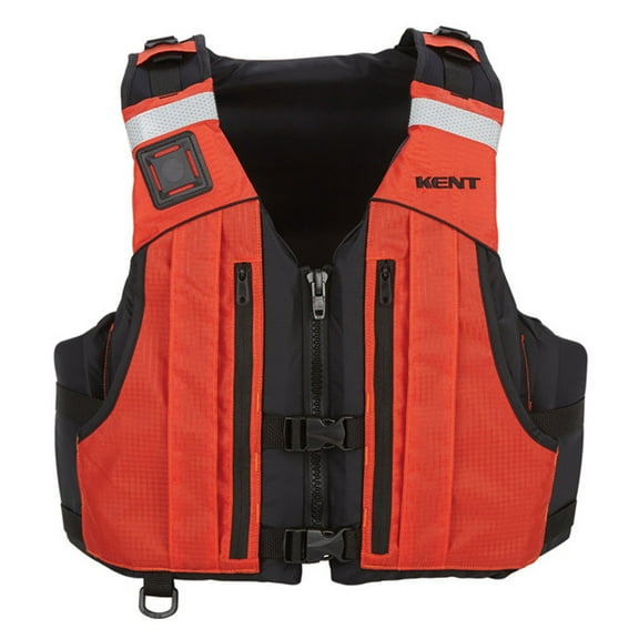 Kent Safety Life Jacket,2XL/3XL,15.5lb,Foam,Orange 151400-200-070-23