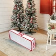 thumbnail image 3 of Home Textile Storage Organizer for Indoor Use — Practical Wrap Holder for Storing Wraps and Holiday Polyester PE Material Festival Patternless Design, 3 of 6