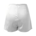 thumbnail image 4 of Hienoo Women's Ruched Wrap Skort High Waist Casual Work Shorts, Sizes S-XL, 4 of 4