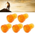 thumbnail image 4 of 5PCS 22mm Single Angle Cane Tips, Walking Cane Tips, Imitation Tire Texture Preservative Nonslip Rubber Translucent 7/8in Crutch Tips for Cane, 4 of 8