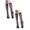 Black 2x, variant on CXHEGBEJ 1Pair Knee High Stockings For Women Ultra-thin See-through High Elasticity Anti-slip Soft Breathable Quick Dry Nylon Lady Calf Length Long Socks Beige
