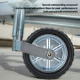 thumbnail image 3 of Roue de Cric de Remorque, Cric de Remorque Haute Résistance 10 Pouces Caoutchouc Fer 2000lbs Grande Capacité pour RV, 3 of 7