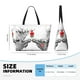 thumbnail image 4 of Easygdp Moose Kissing Under Mistletoe Bolsa de Viaje de Playa de Gran Capacidad, Bolsa Tote Perfecta para la Playa, Escapadas de Fin de Semana y Viajes, 4 of 7