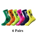 thumbnail image 6 of 6Pairs/Lot New in ANTI SLIP Tapedesign Football Socks Mid Calf Non-Slip Soccer Sport Cycling Sports Mens Sock Women, 6 of 7