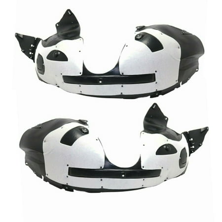 16-19 Explorer Front Splash Shield Inner Fender Liner with Insulation SET PAIR