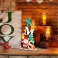 thumbnail image 3 of Adornos navideños de madera para la mesa Adornos de madera de Papá Noel Adornos navideños de Papá Noel para la mesa Adornos navideños para la mesa Adornos de madera, 3 of 5