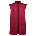 thumbnail image 5 of Men'S Medieval Renaissance Sleeveless Costume Vest Robe For Halloween Party Cosplay Role Play Themed Event Masquerade Dress Up Outfit, 5 of 6