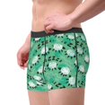 thumbnail image 2 of Xecao Sheep Zzz Print Men's Underwear Boxer Briefs,Breathable Choice for Men's Underwear-Large, 2 of 5