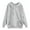 Grey, variant on Women's Casual Solid Color Hooded Pocket Long Sleeve Pullover Sweatshirt Side Zip Hoodies Women Hoodies with Zipper Sweater Jacket Women Long Hoodies for Women Clothe Top Graphic Sweatshirts Hoodies