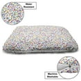 thumbnail image 3 of Stars Pet Bed, Colorful Stars Pattern Elements Celebration Theme Random Repeating Design, Chew Resistant Pad for Dogs and Cats Cushion with Removable Cover, 24" x 39", Multicolor, by Ambesonne, 3 of 4