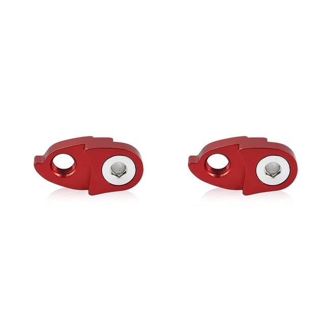 Soidarity Patilla de cambio trasera para bicicleta, extensor de aleación de aluminio, gancho trasero negro Type2 NO2