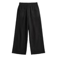 thumbnail image 4 of Afdoent Girls Pants Kids Cargo Pants With Multiple Pockets Comfortable Casual Trousers For Girls And Boys Play Outdoor Daily Wear Beach Vacation, 4 of 7