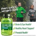 thumbnail image 5 of NATURELO Vegan DHA - Omega 3 Oil from Algae - Supplement for Brain, Heart, Joint, Eye Health - Provides Essential Fatty Acids for Women, Men and Kids - Complements Prenatal Vitamins - 60 Softgels, 5 of 9