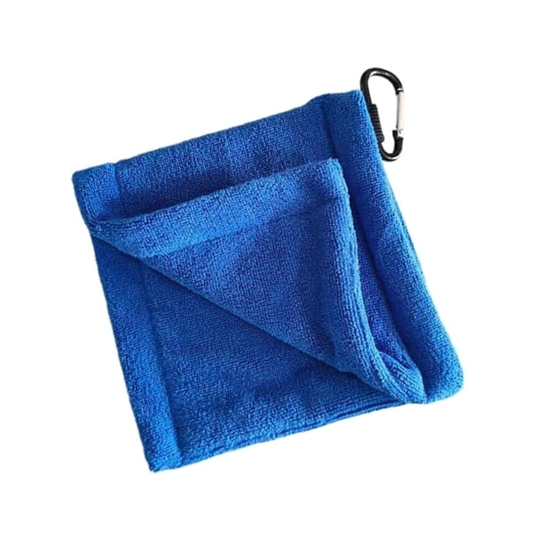 Toalla de limpieza de pelota de Golf portátil, hebilla para llavero, limpiador de pelotas de Golf para hombres y mujeres, paño de limpieza, toalla para deportes al aire libre, suministros pa
