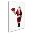 thumbnail image 2 of Trademark Fine Art 'Santa-Poinsettia-12106' Canvas Art by Ed Wheeler, 2 of 3