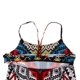 thumbnail image 4 of Floral sin Espalda para Mujeres Cuello SG BLESIY  Vestido largo floral de las mujeres, 4 of 8