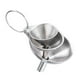 thumbnail image 4 of Embudos de cocina con asas para llenar botellas, frascos y recipientes de grado alimenticio (3 unidades) 3 Embudo, 4 of 9