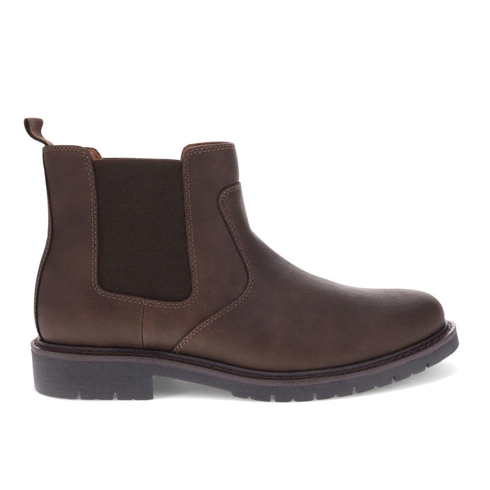 white christmas dresses Dockers Mens Brookside Polished Dress Slip-On Chelsea Boot