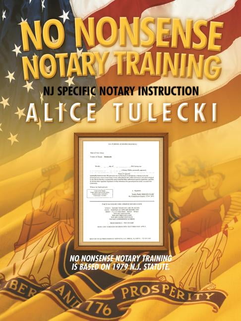 No Nonsense Notary Training N J State Specific Notary Public Training Walmart Com Walmart Com
