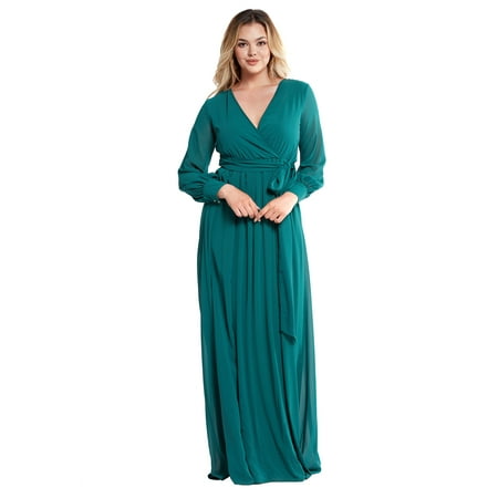 chiffon maxi
