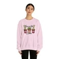 thumbnail image 3 of Cactus Valentine Sweatshirt, Funny Succulent Sweater, 3 of 5