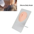 thumbnail image 4 of REUSABLE Silicone Belly Button Model for Piercing Practice Soft Elastic Human Navel Display, 4 of 7