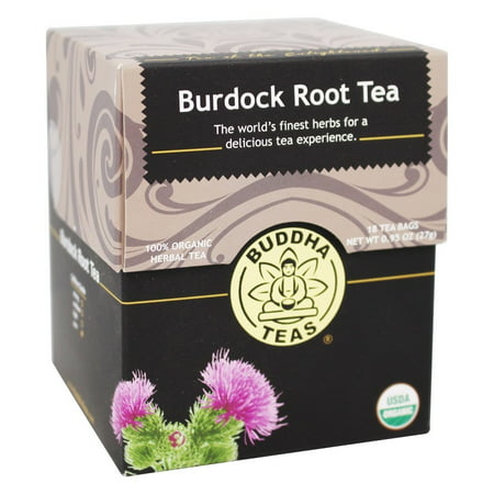 Buddha Teas - 100% Tisane bardane Organic Root - 18 sachets de thé