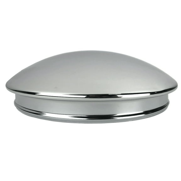 Coyote 8" Wheel Covers & Hub Caps Steel Chrome Silver