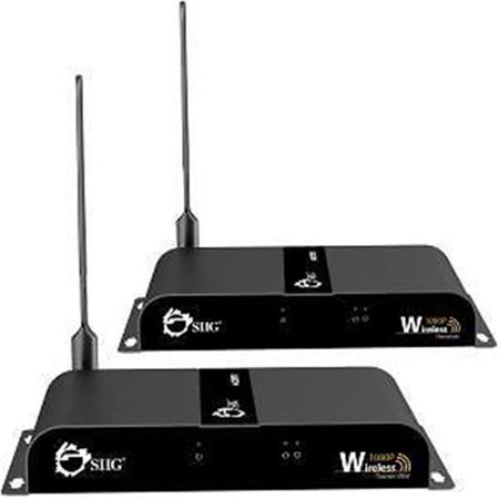 UPC: 0662774027241 | Siig Wl 1080 P Hdmi Video Kit Mid-Range Extends Up to 165 ft. – Black – 165 ft.