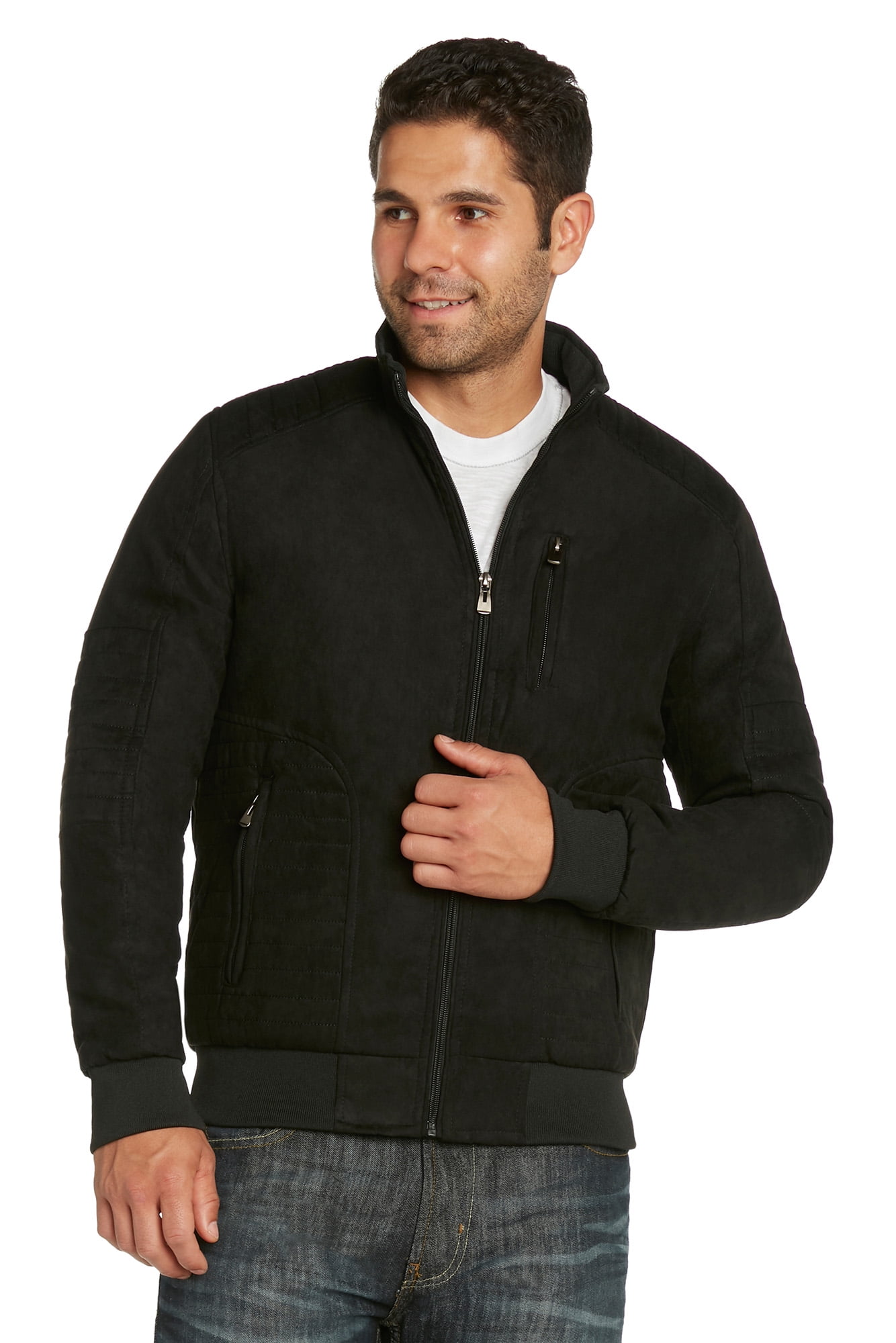 Modern Fit Jacket Coat (Black 