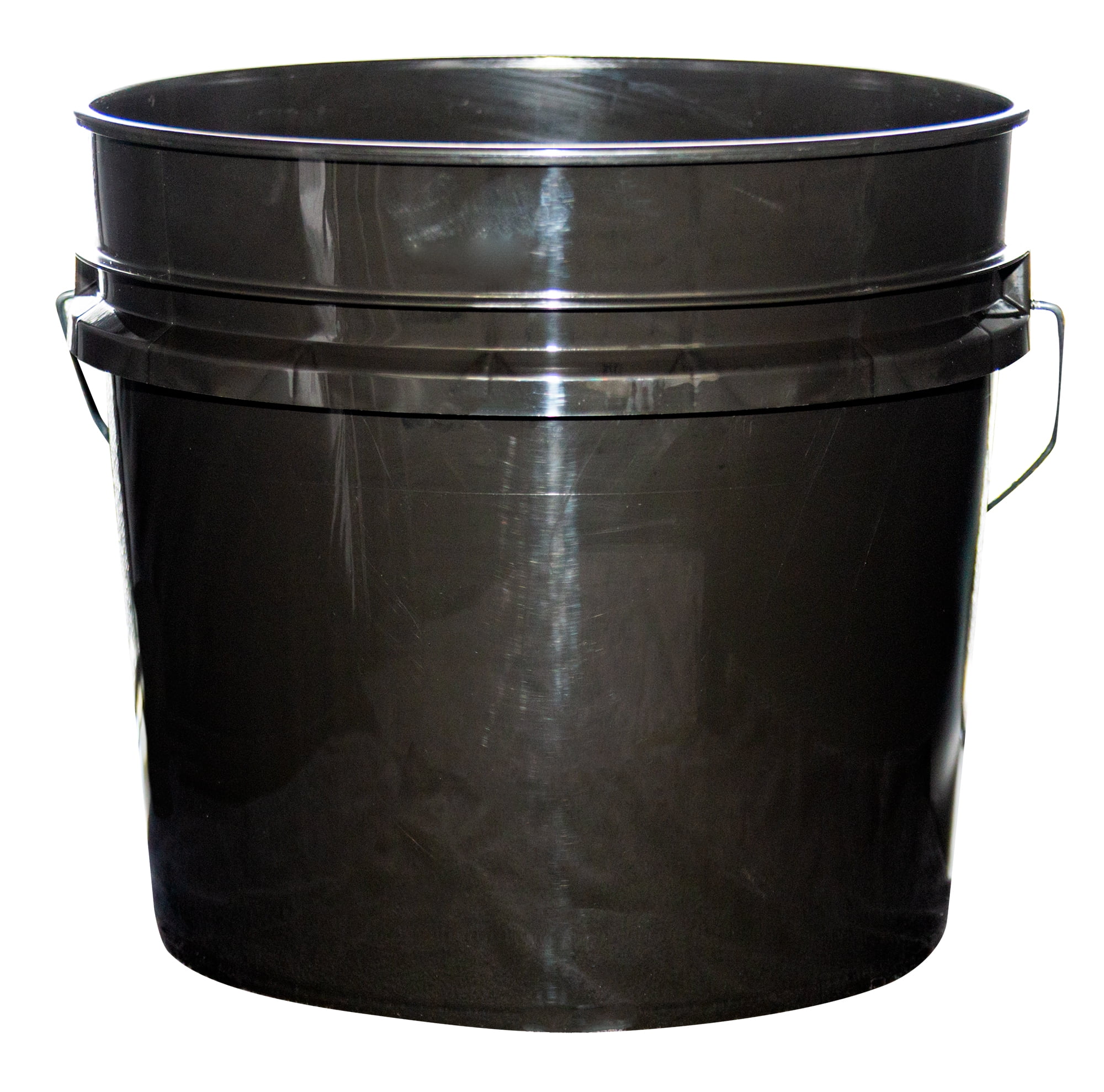 Argee 3.5 Gallon Black Bucket, 10-Pack 