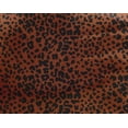 thumbnail image 4 of oneOone Georgette Viscose Orange Fabric Leopard Animal Skin Craft Projects Decor Fabric Printed By The Yard 42 Inch Wide, 4 of 4