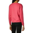 thumbnail image 2 of Hanes EcoSmart® Women's Crewneck Sweatshirt Jazzberry Pink Heather L, 2 of 4