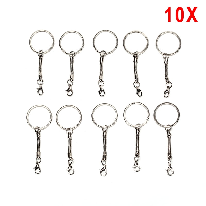 Details about   10X Snake Chain Key Rings Silver DIY Jewelry Findings Craft Jewelry AccessorYAC 