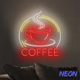 thumbnail image 5 of Handmadetneonsign Coffee Neon Sign, Coffee Store Light, Drinking Wall Art, Cafe Store Wall Decor 92346, 5 of 5