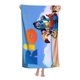 thumbnail image 3 of Rio Toalla de playa de secado rápido con diseño temático, regalo para mujeres y niñas, ideal para cumpleaños, fans, amantes de la música, uso en la playa o al aire libre, 78 × 160 cm, 3 of 6