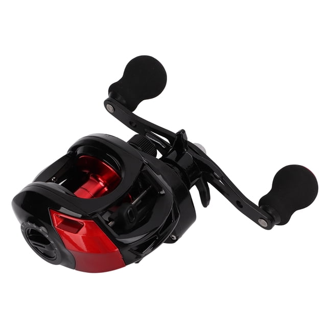 Water Drop Wheel, Easy To Throw Wear 7.2:1 High Speed Baitcasting Reel 9 Gears Brake Integrated Processing Strong Braking Force for Fishing Left Hand,Right Hand