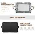 thumbnail image 6 of Yayeee Foldable Storage Basket for Shelves with Handles Waterproof Cloth Bins, Rocket Pattern, 6 of 7