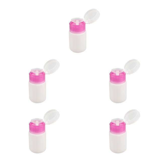 Guardurnaity Empty Nail Art Bottle Press Refillable Hand Accessory Polish Liquid Remover Female Lady Container Professional Set Tool Type2 Guardurnaity CBP064218