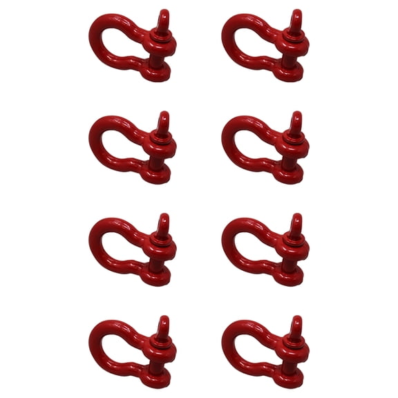 Pack of (8) Shackle Clevis 3/4" & Screw Pin for Cable Rope Chain Anchor 4x4 Rigging CSPA0625