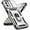 Silver w/ Slide Camera 2nd gen. Military Grade, variant on for Motorola Moto G Power 5G 2024 Case with Slide Camera Cover HD Screen Protector [Military Grade Drop Tested] Magnetic Ring Holder Kickstand Protective Phone Case for Moto G Power 5G 2024, Black