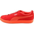 thumbnail image 4 of Puma Suede Classic Mesh FS Future Men's Shoes Barbados-Cherry Red Blast 362219-03, 4 of 5