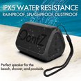 thumbnail image 6 of OontZ Solo Bluetooth Speaker, Loud Small Bluetooth Speaker, Stocking Stuffer Electronic Holiday Gift Wireless Mini Speaker, Black, 6 of 11