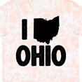 thumbnail image 4 of Inktastic I Love Ohio with State Silhouette T-Shirt, 4 of 5