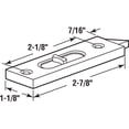 thumbnail image 2 of Tilt Latch, White Plastic, 2-Pk. - F 2627, 2 of 2